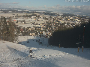 Ski areál Dlouhoňovice - Sjezdovka - 30.12.2025 v 12:32 Ski areál Dlouhoňovice - Sjezdovka - 30.12.2025 v 12:32