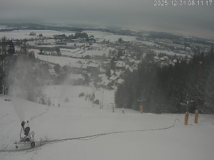 Ski areál Dlouhoňovice - Sjezdovka - 31.12.2025 v 08:15 Ski areál Dlouhoňovice - Sjezdovka - 31.12.2025 v 08:15