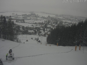 Ski areál Dlouhoňovice - Sjezdovka - 31.12.2025 v 09:15 Ski areál Dlouhoňovice - Sjezdovka - 31.12.2025 v 09:15