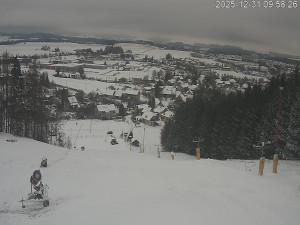 Ski areál Dlouhoňovice - Sjezdovka - 31.12.2025 v 10:02 Ski areál Dlouhoňovice - Sjezdovka - 31.12.2025 v 10:02