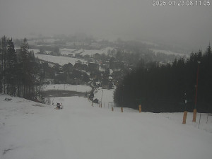 Ski areál Dlouhoňovice - Sjezdovka - 23.1.2026 v 08:15 Ski areál Dlouhoňovice - Sjezdovka - 23.1.2026 v 08:15