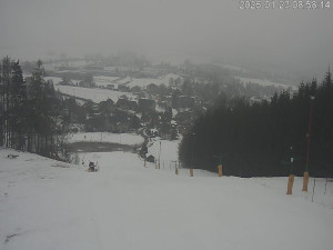 Ski areál Dlouhoňovice - Sjezdovka - 23.1.2026 v 09:02 Ski areál Dlouhoňovice - Sjezdovka - 23.1.2026 v 09:02