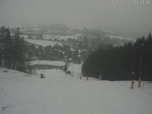 Ski areál Dlouhoňovice - Sjezdovka - 23.1.2026 v 09:32 Ski areál Dlouhoňovice - Sjezdovka - 23.1.2026 v 09:32