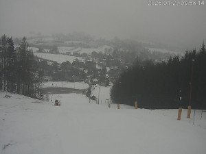 Ski areál Dlouhoňovice - Sjezdovka - 23.1.2026 v 10:02 Ski areál Dlouhoňovice - Sjezdovka - 23.1.2026 v 10:02