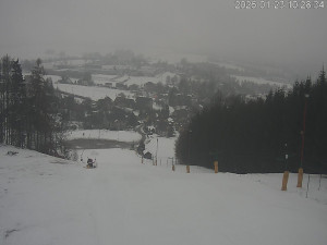 Ski areál Dlouhoňovice - Sjezdovka - 23.1.2026 v 10:32 Ski areál Dlouhoňovice - Sjezdovka - 23.1.2026 v 10:32