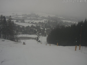 Ski areál Dlouhoňovice - Sjezdovka - 23.1.2026 v 11:45 Ski areál Dlouhoňovice - Sjezdovka - 23.1.2026 v 11:45