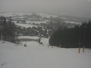 Ski areál Dlouhoňovice - Sjezdovka - 23.1.2026 v 13:15 Ski areál Dlouhoňovice - Sjezdovka - 23.1.2026 v 13:15