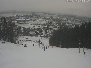 Ski areál Dlouhoňovice - Sjezdovka - 29.1.2026 v 09:15 Ski areál Dlouhoňovice - Sjezdovka - 29.1.2026 v 09:15