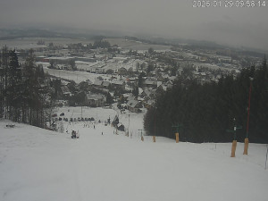 Ski areál Dlouhoňovice - Sjezdovka - 29.1.2026 v 10:02 Ski areál Dlouhoňovice - Sjezdovka - 29.1.2026 v 10:02