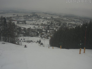 Ski areál Dlouhoňovice - Sjezdovka - 29.1.2026 v 10:15 Ski areál Dlouhoňovice - Sjezdovka - 29.1.2026 v 10:15