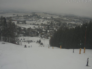 Ski areál Dlouhoňovice - Sjezdovka - 29.1.2026 v 10:32 Ski areál Dlouhoňovice - Sjezdovka - 29.1.2026 v 10:32