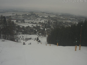 Ski areál Dlouhoňovice - Sjezdovka - 29.1.2026 v 11:02 Ski areál Dlouhoňovice - Sjezdovka - 29.1.2026 v 11:02