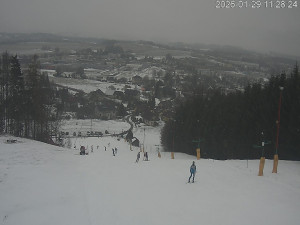 Ski areál Dlouhoňovice - Sjezdovka - 29.1.2026 v 11:32 Ski areál Dlouhoňovice - Sjezdovka - 29.1.2026 v 11:32