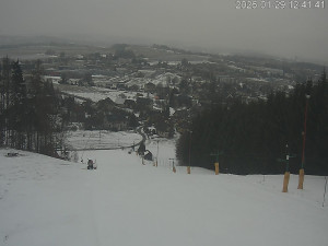 Ski areál Dlouhoňovice - Sjezdovka - 29.1.2026 v 12:45 Ski areál Dlouhoňovice - Sjezdovka - 29.1.2026 v 12:45