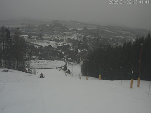 Ski areál Dlouhoňovice - Sjezdovka - 29.1.2026 v 13:45 Ski areál Dlouhoňovice - Sjezdovka - 29.1.2026 v 13:45