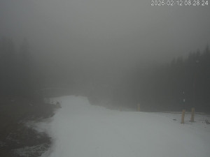 Ski areál Dlouhoňovice - Sjezdovka - 12.2.2026 v 08:32 Ski areál Dlouhoňovice - Sjezdovka - 12.2.2026 v 08:32