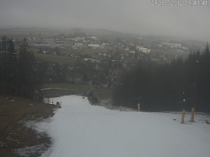 Ski areál Dlouhoňovice - Sjezdovka - 12.2.2026 v 09:45 Ski areál Dlouhoňovice - Sjezdovka - 12.2.2026 v 09:45