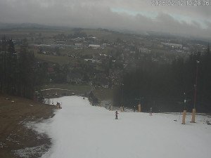 Ski areál Dlouhoňovice - Sjezdovka - 12.2.2026 v 10:32 Ski areál Dlouhoňovice - Sjezdovka - 12.2.2026 v 10:32