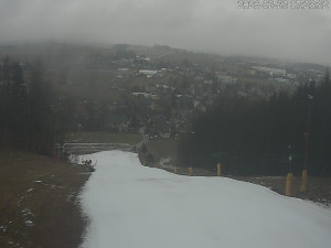 Ski areál Dlouhoňovice - Sjezdovka - 23.2.2026 v 07:32 Ski areál Dlouhoňovice - Sjezdovka - 23.2.2026 v 07:32