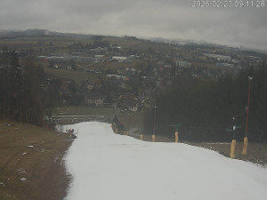 Ski areál Dlouhoňovice - Sjezdovka - 23.2.2026 v 09:15 Ski areál Dlouhoňovice - Sjezdovka - 23.2.2026 v 09:15