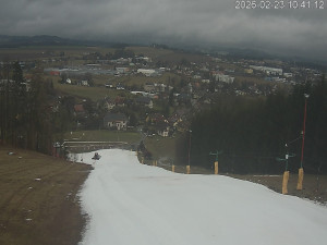 Ski areál Dlouhoňovice - Sjezdovka - 23.2.2026 v 10:45 Ski areál Dlouhoňovice - Sjezdovka - 23.2.2026 v 10:45