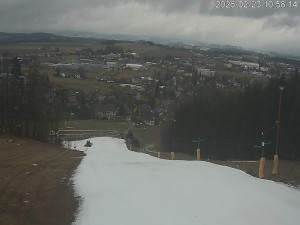 Ski areál Dlouhoňovice - Sjezdovka - 23.2.2026 v 11:02 Ski areál Dlouhoňovice - Sjezdovka - 23.2.2026 v 11:02