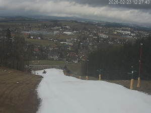Ski areál Dlouhoňovice - Sjezdovka - 23.2.2026 v 12:32 Ski areál Dlouhoňovice - Sjezdovka - 23.2.2026 v 12:32
