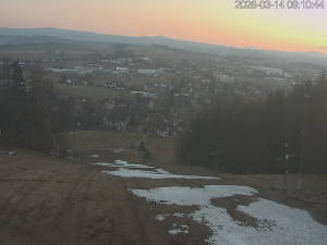 Ski areál Dlouhoňovice - Sjezdovka - 14.3.2026 v 06:15 Ski areál Dlouhoňovice - Sjezdovka - 14.3.2026 v 06:15