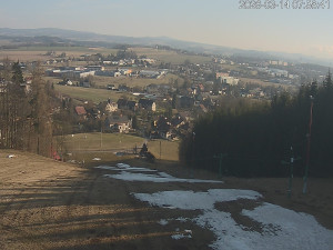 Ski areál Dlouhoňovice - Sjezdovka - 14.3.2026 v 08:02 Ski areál Dlouhoňovice - Sjezdovka - 14.3.2026 v 08:02