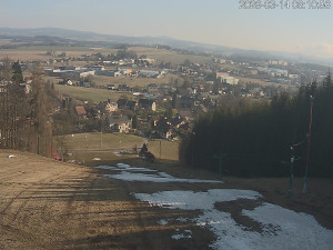 Ski areál Dlouhoňovice - Sjezdovka - 14.3.2026 v 08:15 Ski areál Dlouhoňovice - Sjezdovka - 14.3.2026 v 08:15