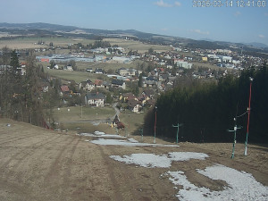 Ski areál Dlouhoňovice - Sjezdovka - 14.3.2026 v 12:45 Ski areál Dlouhoňovice - Sjezdovka - 14.3.2026 v 12:45