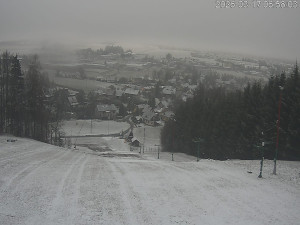 Ski areál Dlouhoňovice - Sjezdovka - 17.3.2026 v 07:02 Ski areál Dlouhoňovice - Sjezdovka - 17.3.2026 v 07:02