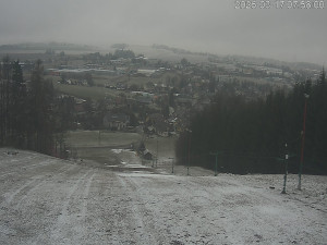 Ski areál Dlouhoňovice - Sjezdovka - 17.3.2026 v 08:02 Ski areál Dlouhoňovice - Sjezdovka - 17.3.2026 v 08:02