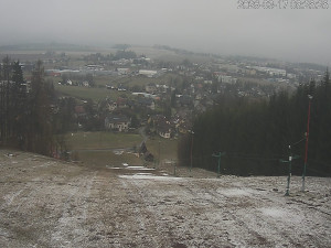 Ski areál Dlouhoňovice - Sjezdovka - 17.3.2026 v 08:32 Ski areál Dlouhoňovice - Sjezdovka - 17.3.2026 v 08:32