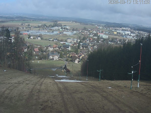 Ski areál Dlouhoňovice - Sjezdovka - 17.3.2026 v 12:15 Ski areál Dlouhoňovice - Sjezdovka - 17.3.2026 v 12:15
