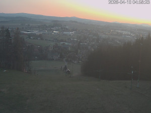 Ski areál Dlouhoňovice - Sjezdovka - 10.4.2026 v 06:02 Ski areál Dlouhoňovice - Sjezdovka - 10.4.2026 v 06:02