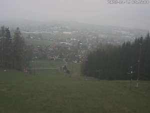 Ski areál Dlouhoňovice - Sjezdovka - 15.4.2026 v 08:02 Ski areál Dlouhoňovice - Sjezdovka - 15.4.2026 v 08:02