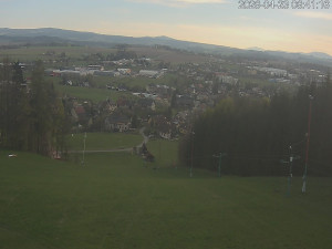 Ski areál Dlouhoňovice - Sjezdovka - 23.4.2026 v 07:45 Ski areál Dlouhoňovice - Sjezdovka - 23.4.2026 v 07:45