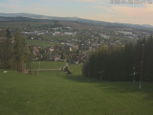 Ski areál Dlouhoňovice - Sjezdovka - 23.4.2026 v 08:45 Ski areál Dlouhoňovice - Sjezdovka - 23.4.2026 v 08:45