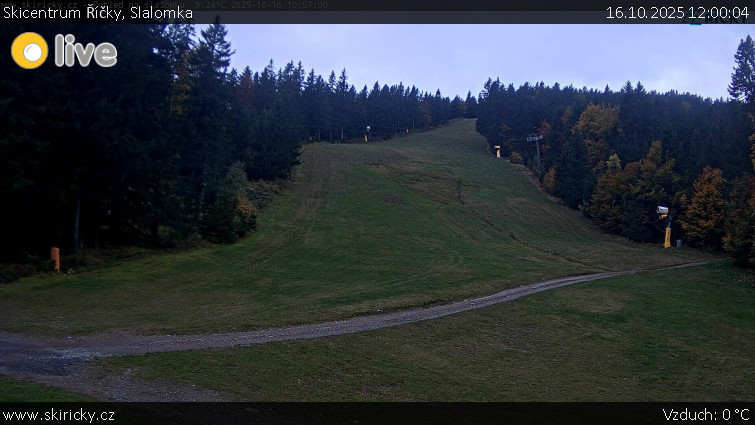 Skicentrum Říčky - Slalomka - 16.10.2025 v 12:00 Skicentrum Říčky - Slalomka - 16.10.2025 v 12:00