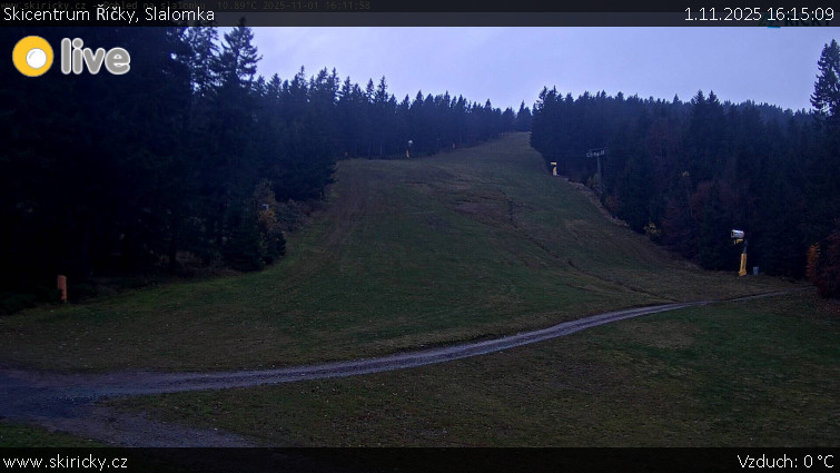 Skicentrum Říčky - Slalomka - 1.11.2025 v 16:15 Skicentrum Říčky - Slalomka - 1.11.2025 v 16:15