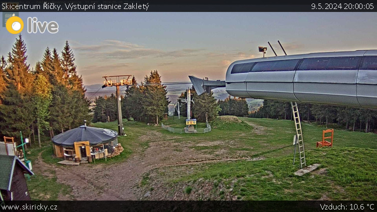 Skicentrum Říčky - Výstupní stanice Zakletý - 9.5.2024 v 20:00