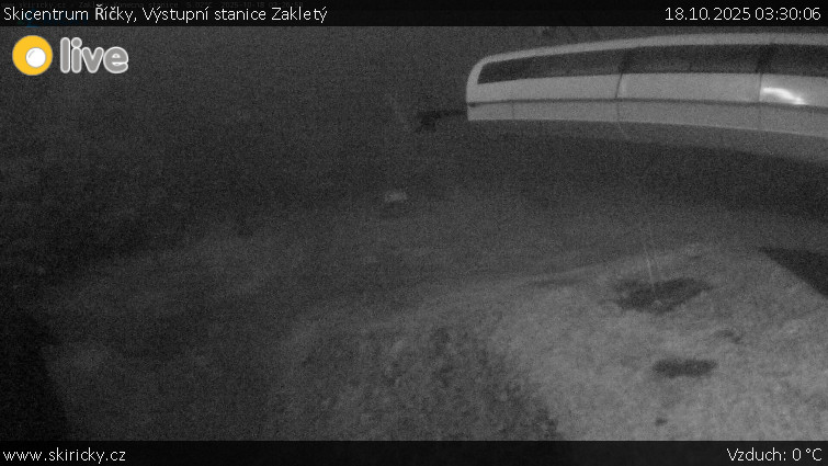 Skicentrum Říčky - Výstupní stanice Zakletý - 18.10.2025 v 03:30 Skicentrum Říčky - Výstupní stanice Zakletý - 18.10.2025 v 03:30