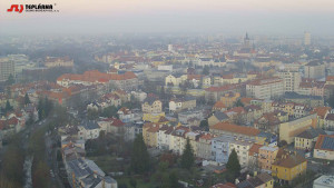 Město České Budějovice - Pohled na město - 18.12.2025 v 08:01 Město České Budějovice - Pohled na město - 18.12.2025 v 08:01