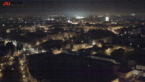 Město České Budějovice - Pohled na město - 14.2.2026 v 03:15 Město České Budějovice - Pohled na město - 14.2.2026 v 03:15