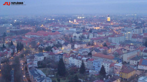 Město České Budějovice - Pohled na město - 14.2.2026 v 07:01 Město České Budějovice - Pohled na město - 14.2.2026 v 07:01