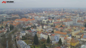Město České Budějovice - Pohled na město - 14.2.2026 v 10:15 Město České Budějovice - Pohled na město - 14.2.2026 v 10:15