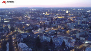 Město České Budějovice - Pohled na město - 2.3.2026 v 18:15 Město České Budějovice - Pohled na město - 2.3.2026 v 18:15