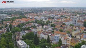 Stadt České Budějovice - Blick auf die Stadt - 16.6.2026 v 18:45 Stadt České Budějovice - Blick auf die Stadt - 16.6.2026 v 18:45