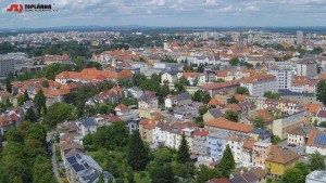 Stadt České Budějovice - Blick auf die Stadt - 21.7.2026 v 12:31 Stadt České Budějovice - Blick auf die Stadt - 21.7.2026 v 12:31